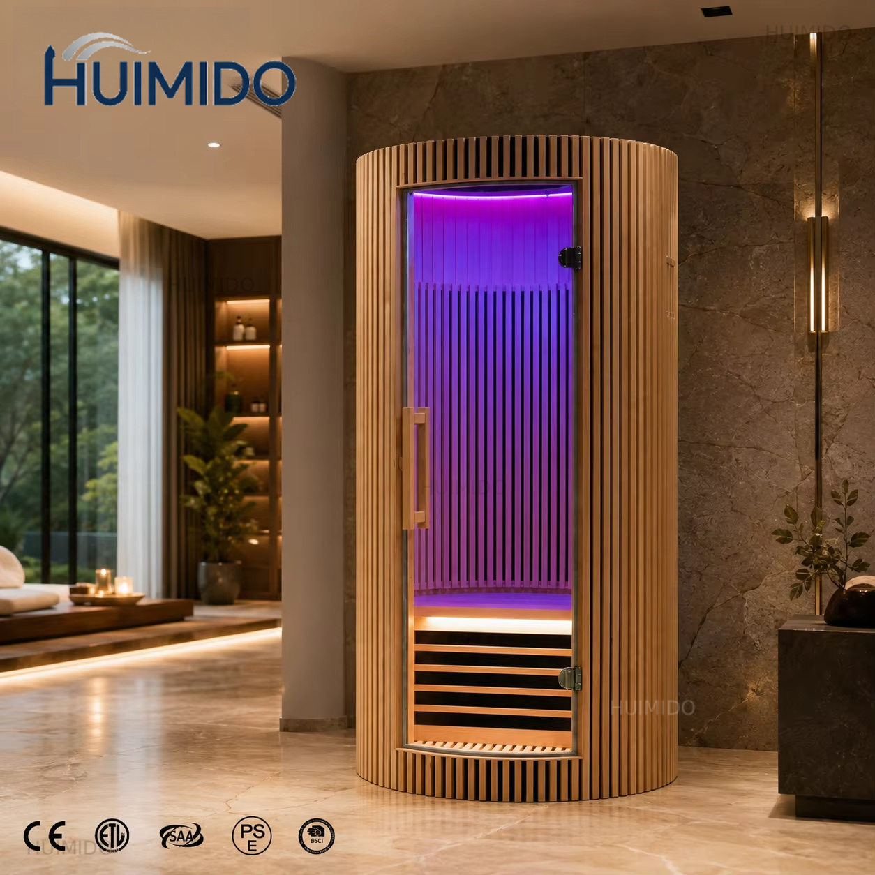 Lüks İç Mekan Kızılötesi Sauna - Villa Wellness Spa incelemesi ve fiyatı